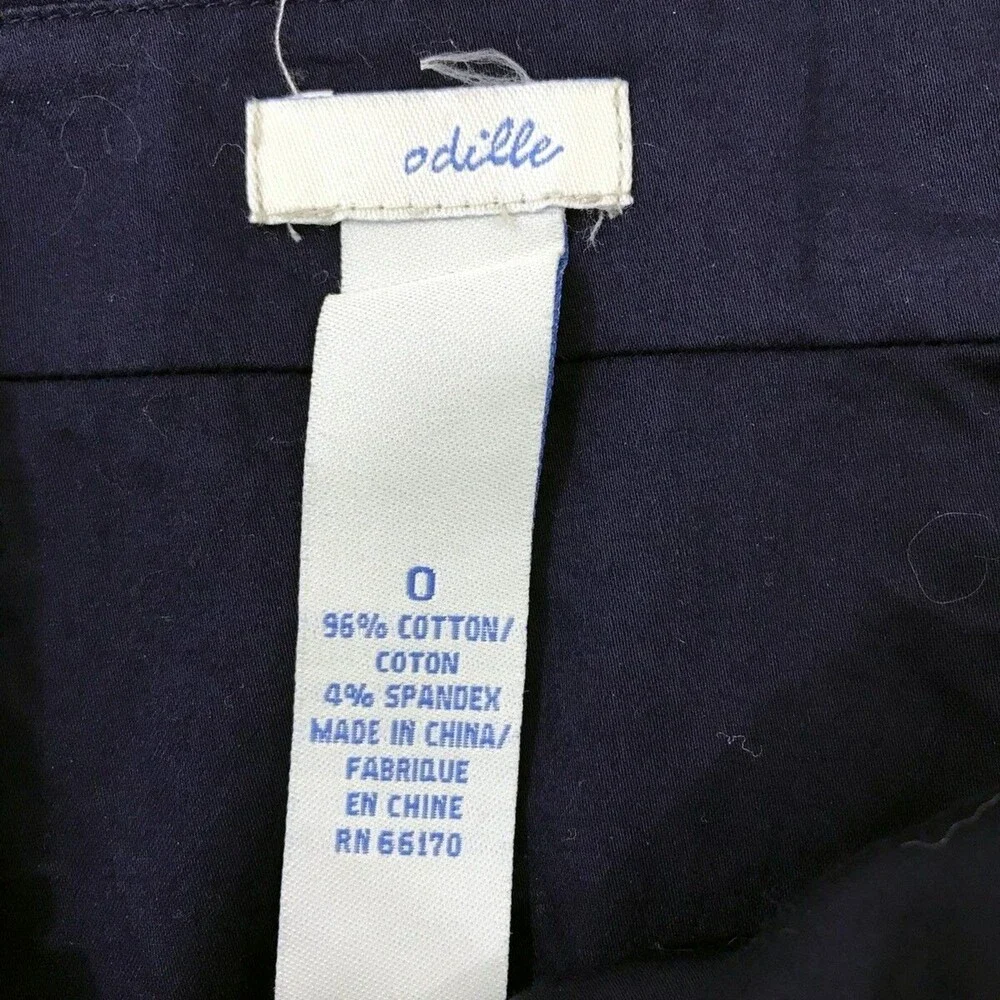 Odille Skirt 0 navy blue Bubble‎ mini  Pleated Front